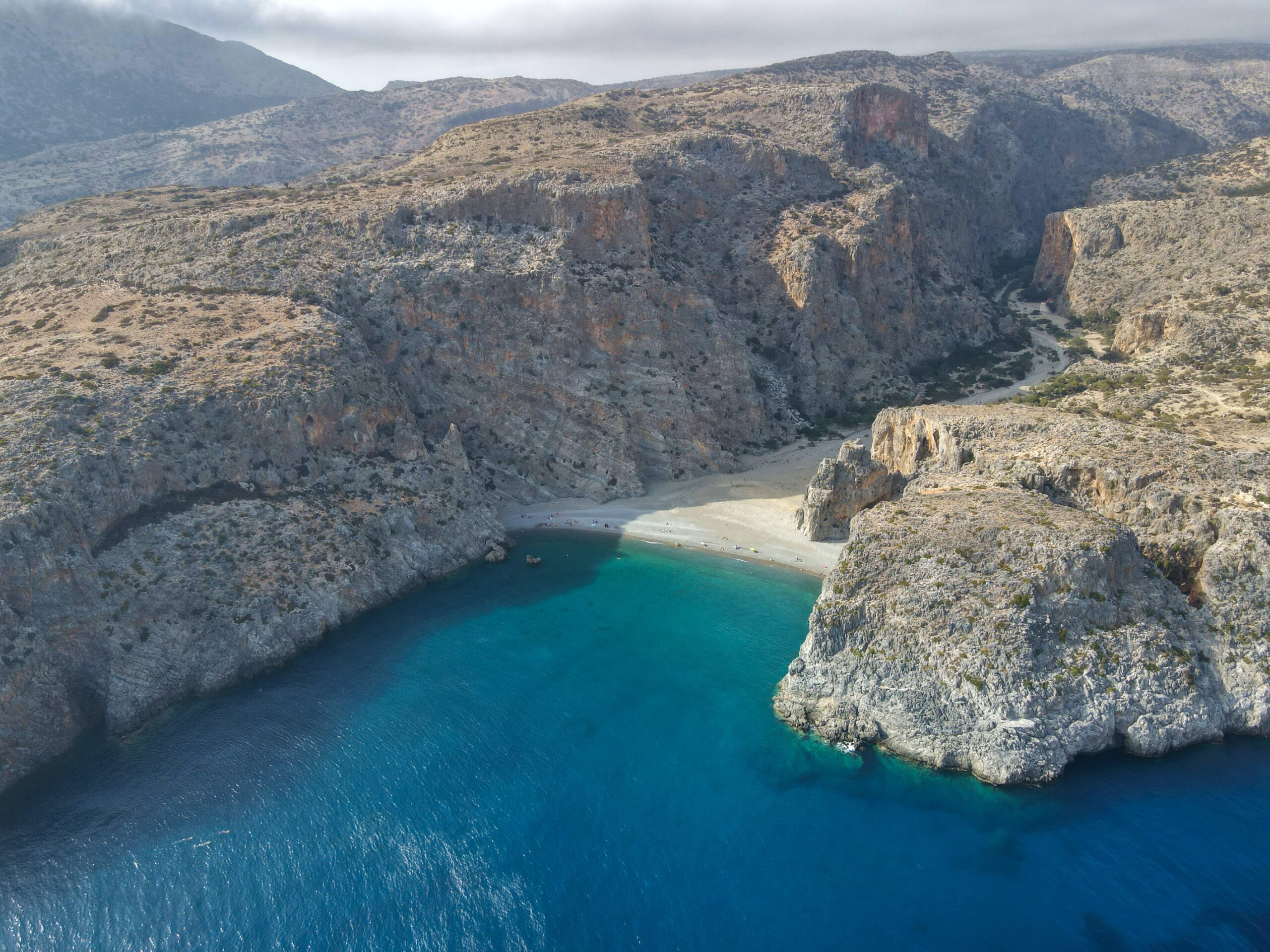 Hidden beach Crete