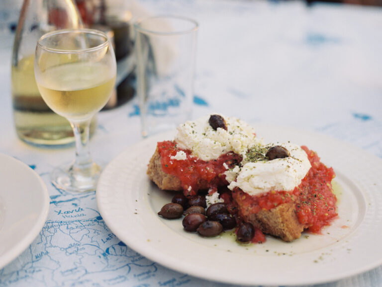 Traditional Cretan food